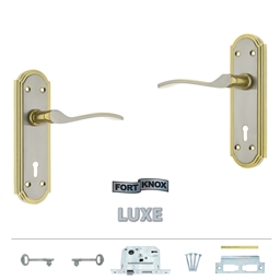 M7L10 - 2 Lever Lockset Slipper 6"